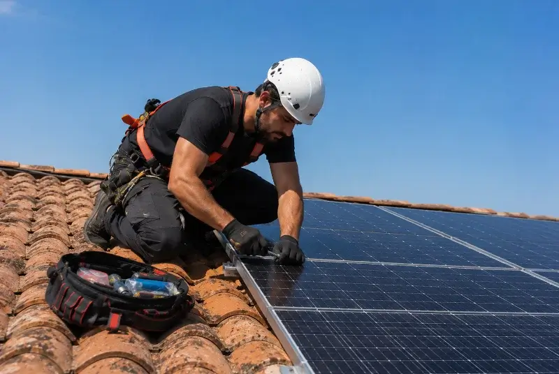 Maintenance et monitoring de panneaux solaires à Brouzet-lès-Quissac