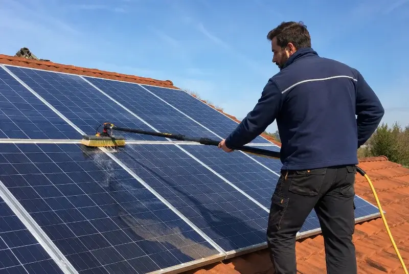 Nettoyage et entretien de panneaux solaires à Brouzet-lès-Quissac